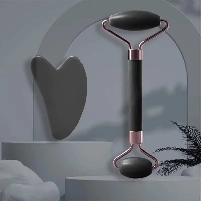 Gua Sha et rouleau visage